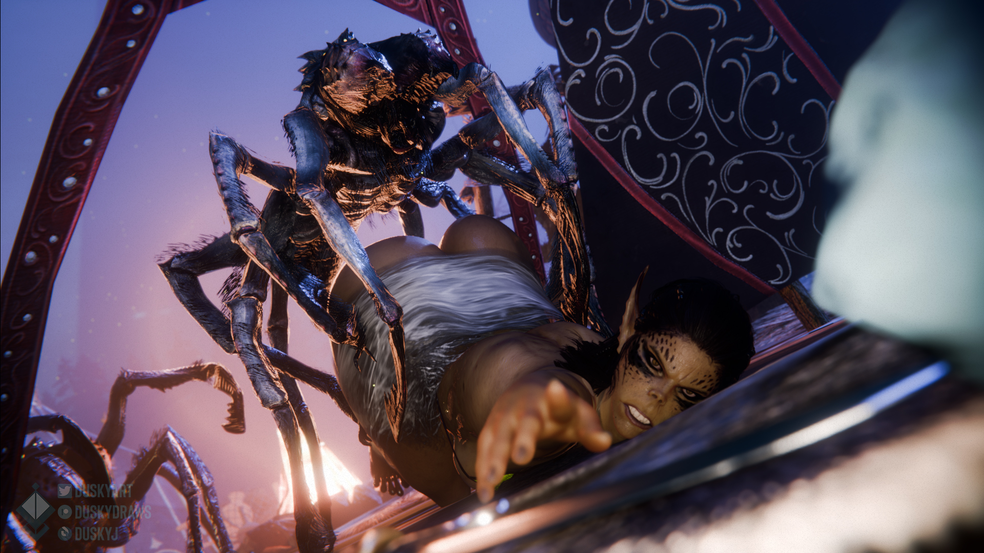 The Spiders Followed Us Home